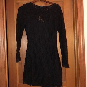 EXPRESS Backless Lace Dress